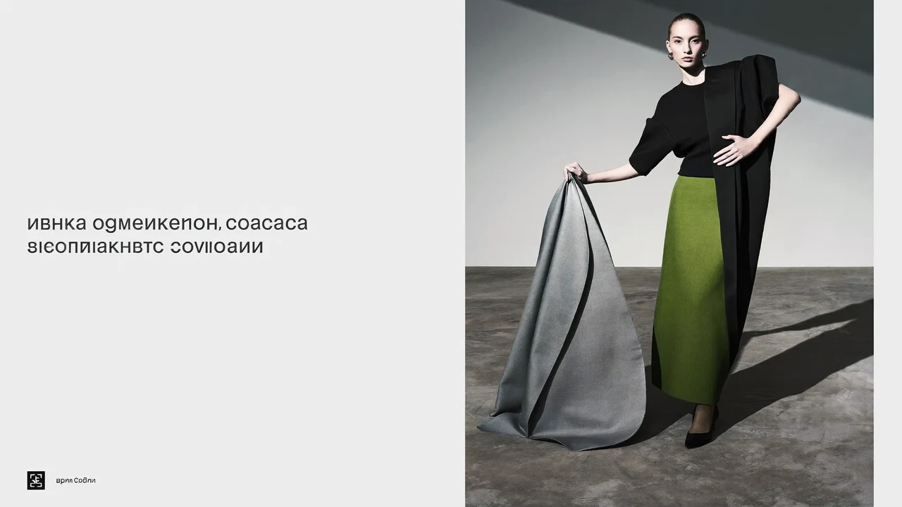 Illustrative Kampagnenszene zur urbanen Damenmode-Konzeptkollektion von Raffo Perno